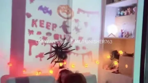 โม้กควย โป๊หลุด แฟนเย็ด แต่งชุดฮาโลวีน แต่งคอสตูม